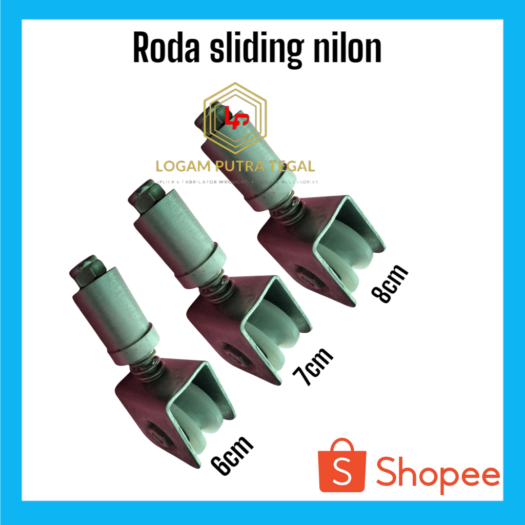 Roda Pagar Sliding Nilon// Roda Sliding Nylon // Roda Pintu Sliding Pintu pagar pintu lipat