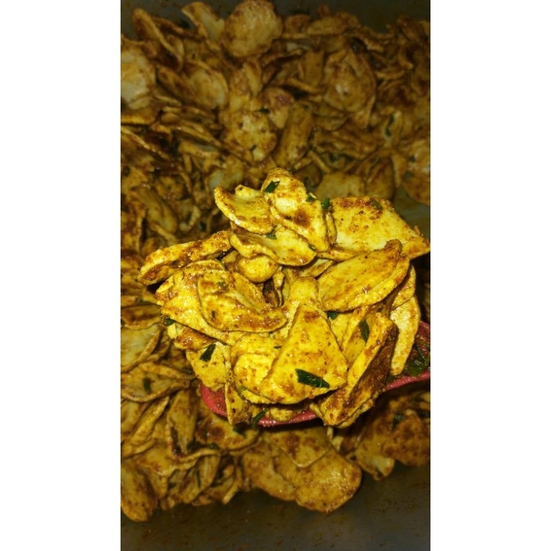 

Basreng Pedas Daun Jeruk Size Medium dan Large