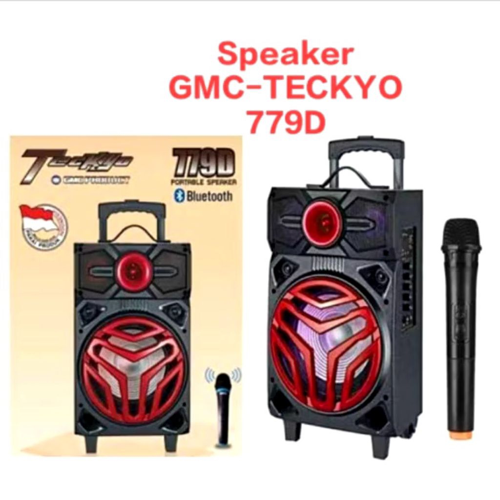 Speaker Aktif Bluetooth GMC-TECKYO 779D