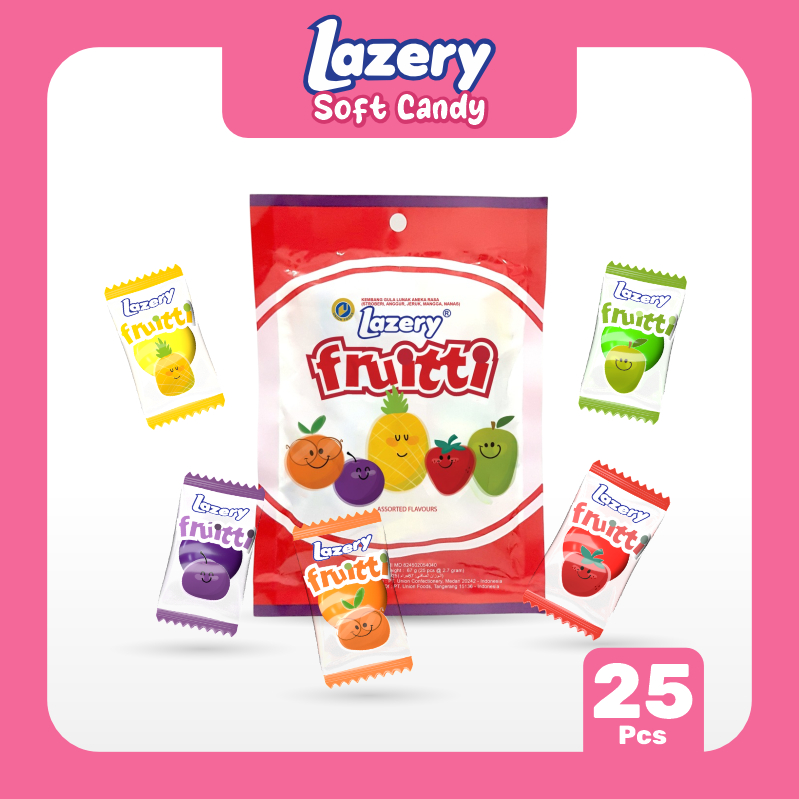 

Union - Permen Lazery Fruitti 67 gram - Lazery Fruitti Candy