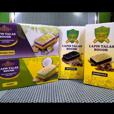 

Lapis Talas Bogor Asli - All Varian (dikirim Random) | Camilan Legit & Lembut!