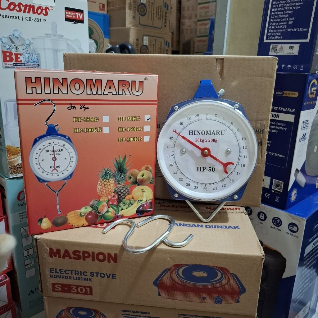 Timbangan Gantung 50kg Hinomaru HP 50 HINOMARU