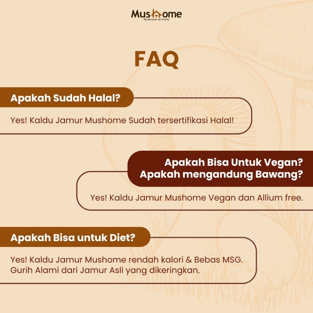 

KALDU JAMUR ASLI BOTOL NON MSG - MUSHOME - RENDAH KALORI & LEBIH SEHAT