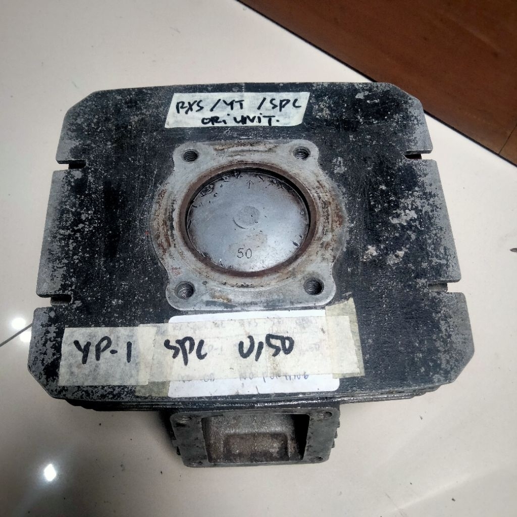 (ORIGINAL EKS UNIT) RX SPESIAL RX S YT115 RXR - Silinder Blok Cylinder Blok YP-1 YP-2 (NO OB NO PORT