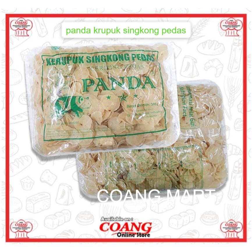 

PANDA KRUPUK SINGKONG 500 GR