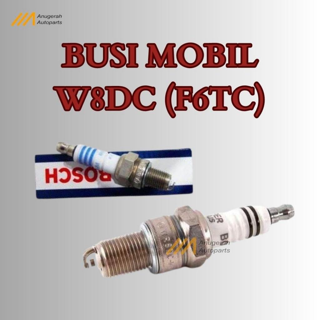 [ ANUGERAH SPREAPART ] BOSCH Busi Mobil Standart W8DC F6TC Kapsul Mesin OE Like Kuat Tahan Lama untu