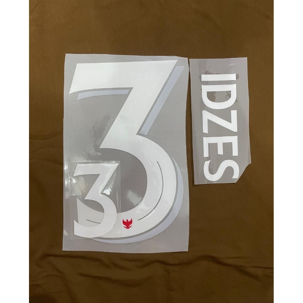Nameset jersey timnas indonesia 2025 Home
