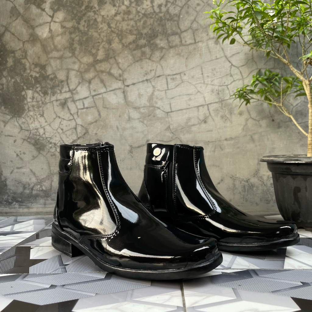 PAKET HEMAT Sepatu Boots Pdh Wanita Sepatu Kerja Wanita Secwan Pns Polwan Bhayangkari