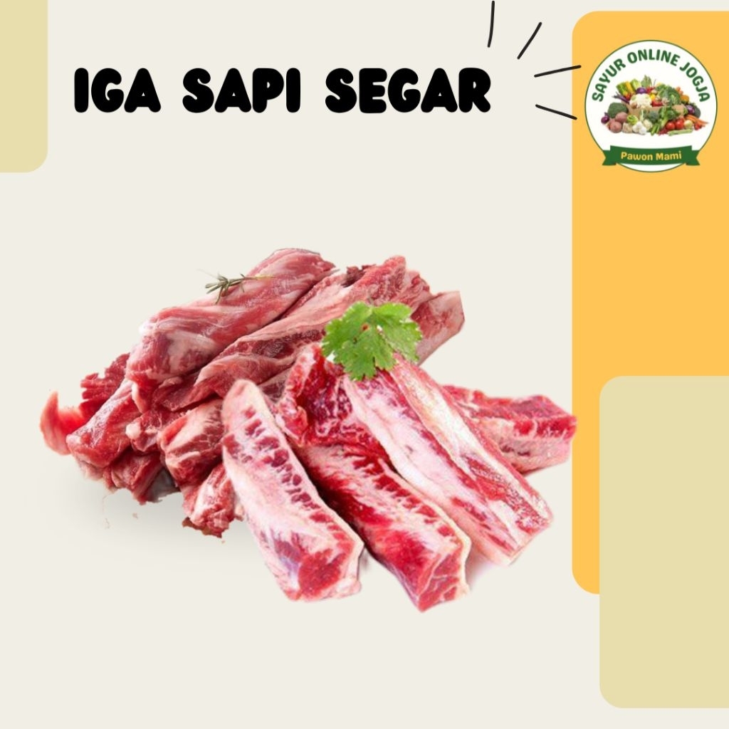 

Iga sapi 250gr - PAWON MAMI SAYUR ONLINE JOGJA