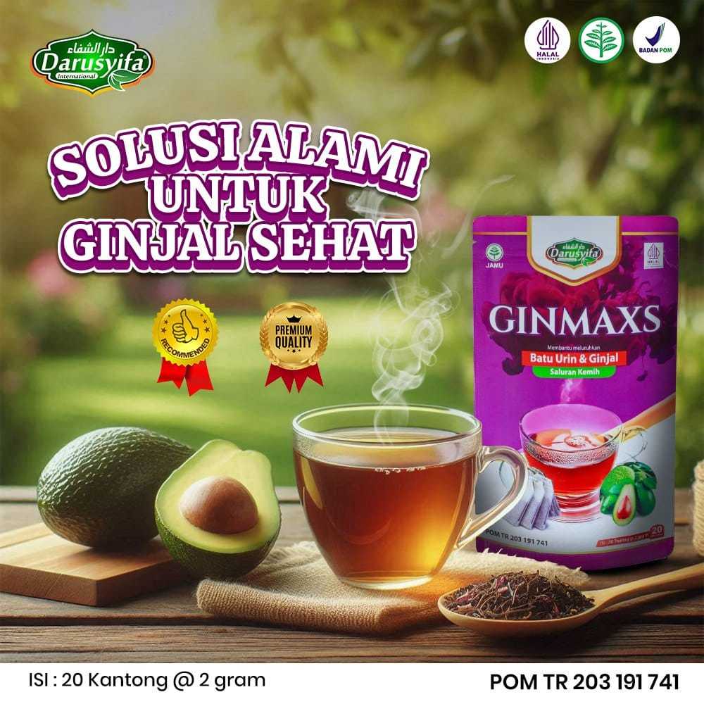 

Teh Celup GINMAXS detok ginjal Sakit Pinggang Teh Ginmaxs Darusyifa