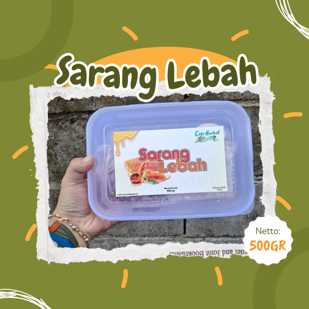 

Sarang Lebah Box 500gr Madu Sarang Lebah