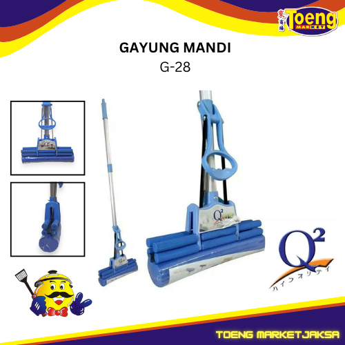 Pel Spons PVA Mop - Pel Lantai PVA - Mop Lantai Q2