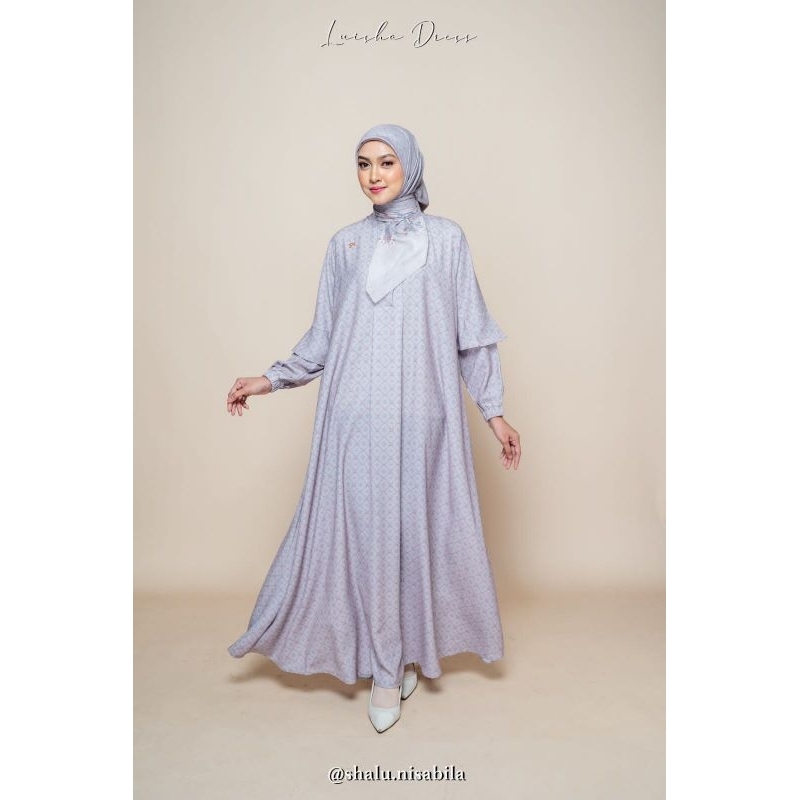 LUISHA DRESS SET SCARF BY SHALU NISABILA