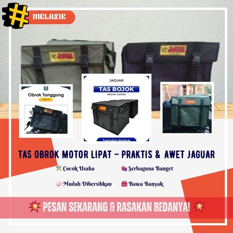Tas Obrok Motor Lipat – Praktis & Awet Jaguar