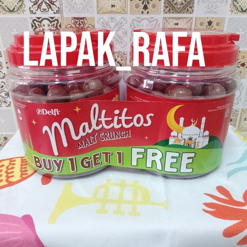 

COKLAT DELFI MALTITOS 6PASANG/BELI 1 GRATIS 1 BUY 1 GET 1 FREE