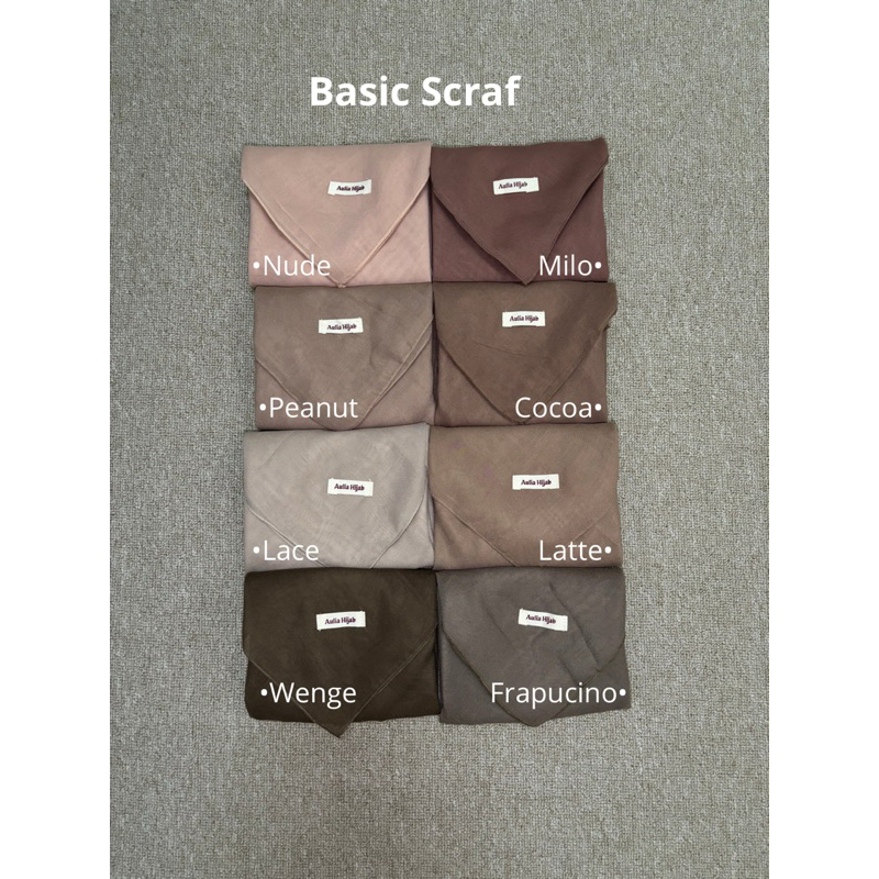 AuliaHijab-BasicScarf(Hijab segiempat Polycotton premium)