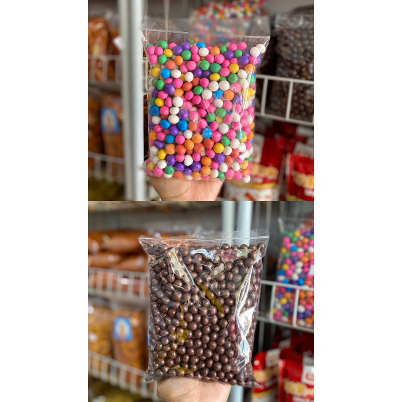 

Piyo Ball / Bola - Bola 500gr 2 Varian Pelangi dan Coklat