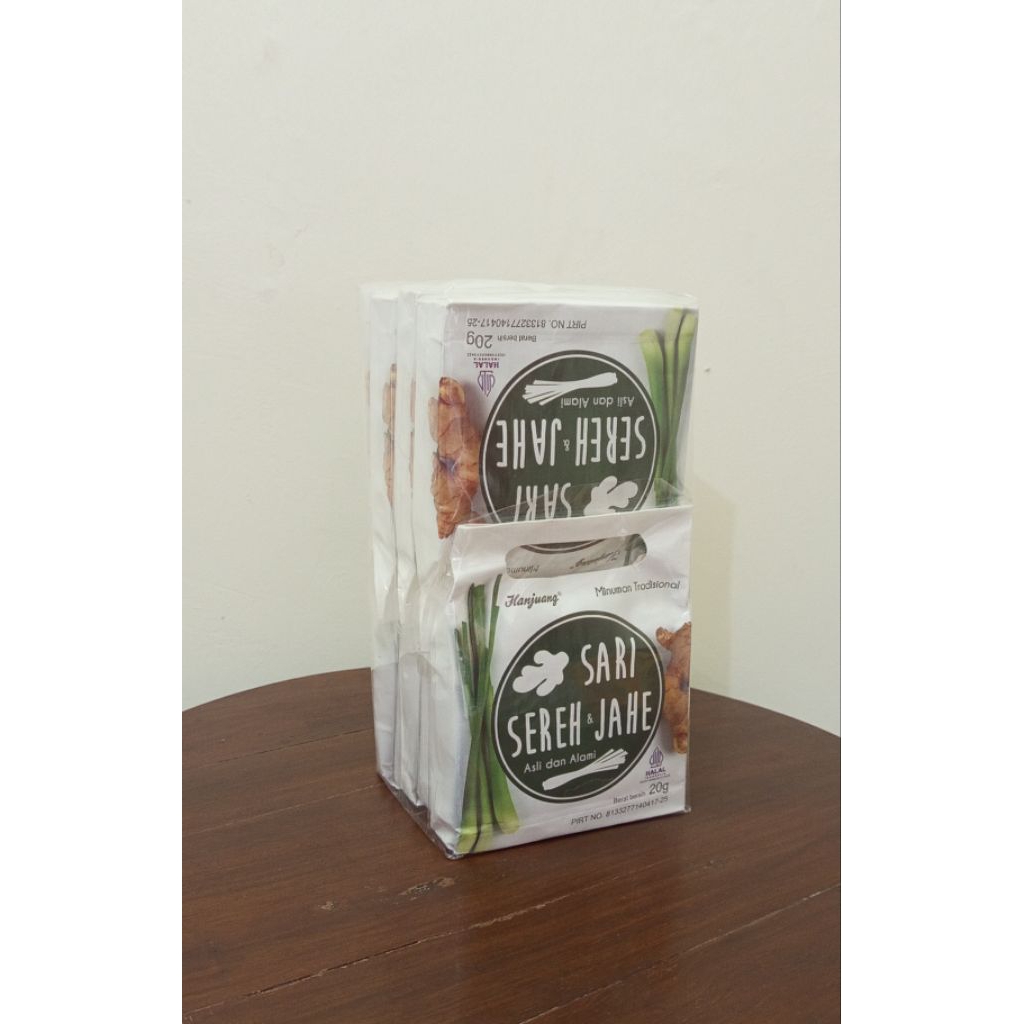 

Sereh dan Jahe Hanjuang Kemasan Kantong isi 40 sachet