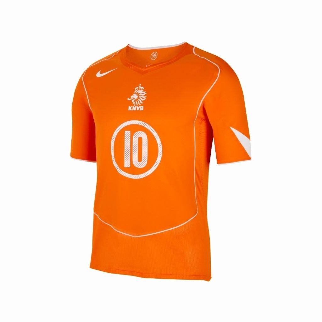 Nike KNVB Netherlands Holland Belanda 2004 Reissue RUUD VAN NISTELROOY Jersey Original