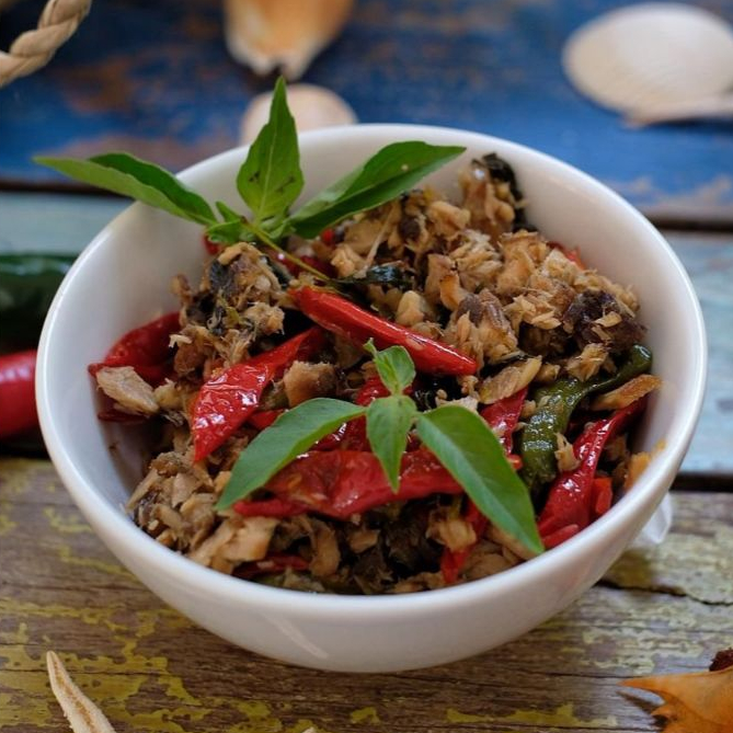 

Oseng ikan tongkol 250 gr