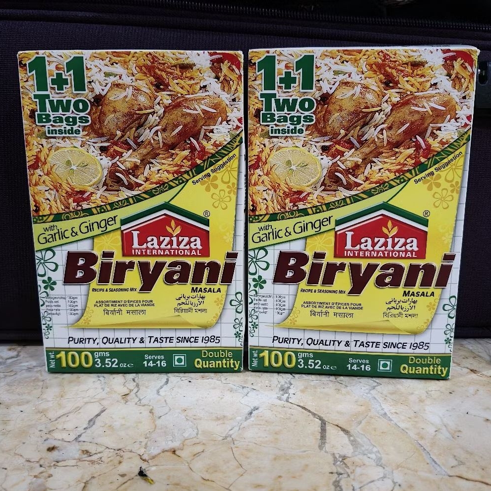 

Laziza Biryani Masala kemasan besr 100gr 1+1