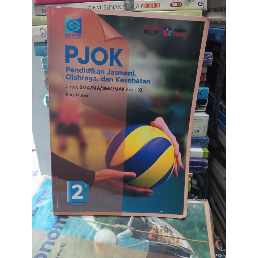 buku PJOK kelas 11 penerbit grafindo kurikulum merdeka