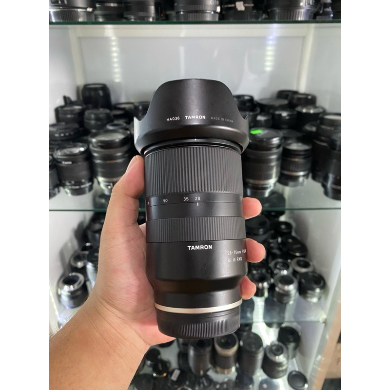 Lensa Tamron 28-75mm F/2.8 Di III VXD G2 (Model A063) untuk Sony E/Nikon Z - Zoom Standar Aperture Cepat