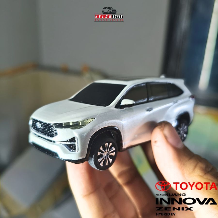 Diecast Toyota INNOVA ZENIX Skala 1:43 Miniatur INNOVA ZENIX, Replika INNOVA ZENIX. Custom Plat&Cat