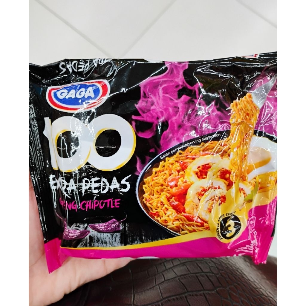 

Gaga Mie Goreng Extra Pedas Cipotle 85Gr
