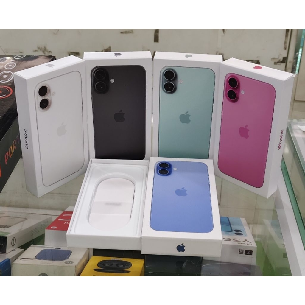 

BOX/KOTAK/DUS FOR IPHONE16 & 16 PLUS NON ACC (BOX ONLY)