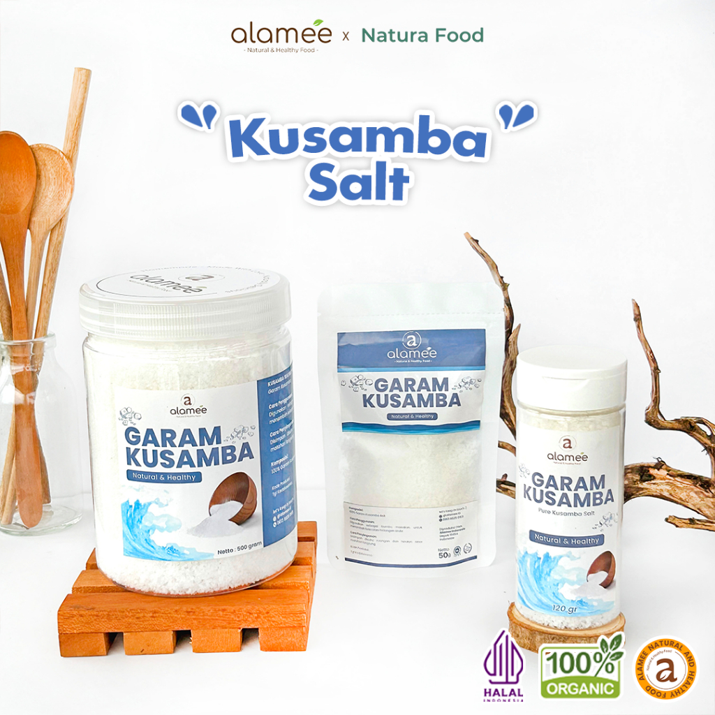

Garam Laut Kusamba Seasalt Organic Sea Salt Laut Bali Organik Murni Natural Alami Lokal natura food