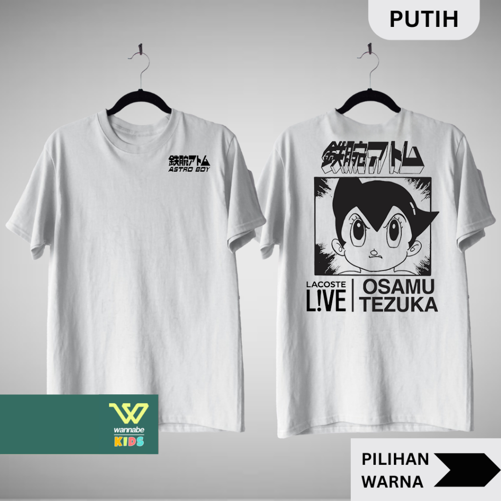 Kaos SUP3RH3RO JEPANG ASTROBOY 18 Kaos Dewasa Size S - 7XL BigSize Jumbo dan Kaos Anak Size XS - XL 