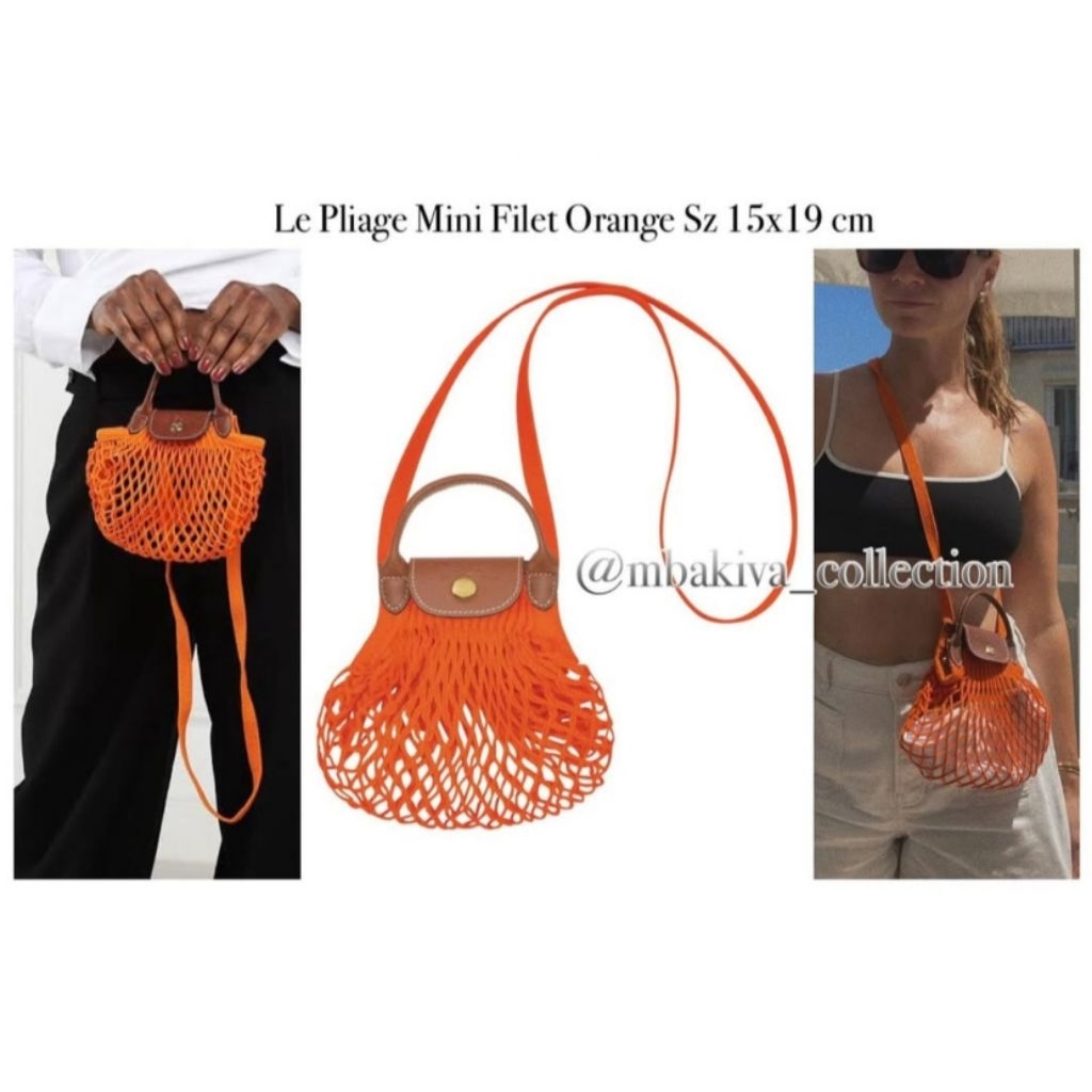 Le Pliage Mini Filet Orange