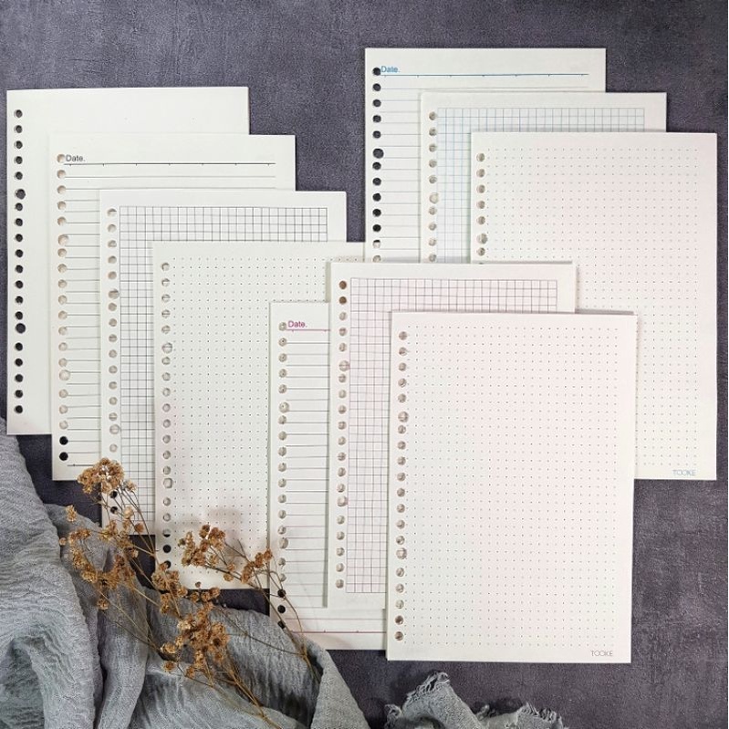 

Kertas Binder A5 / Looseleaf A5 20 holes by TOOKE