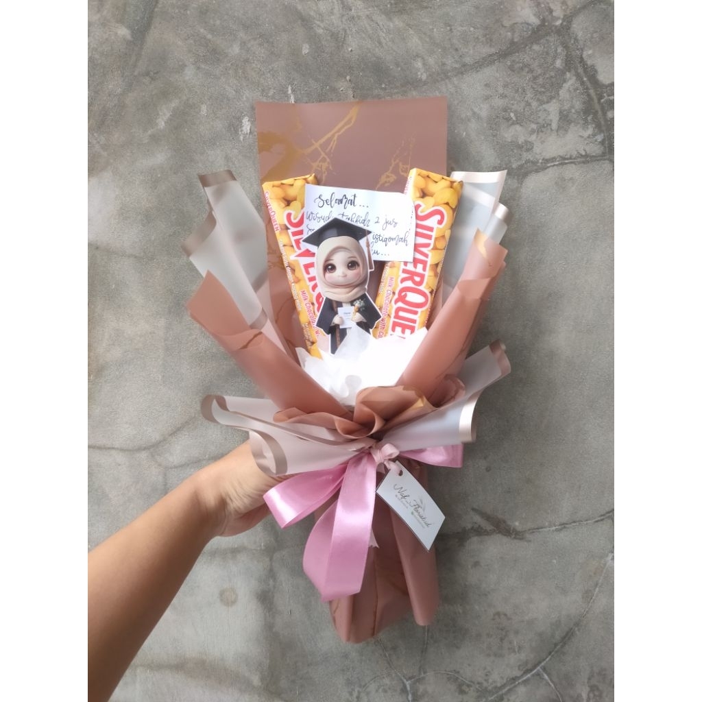 buket cokelat Silverqueen