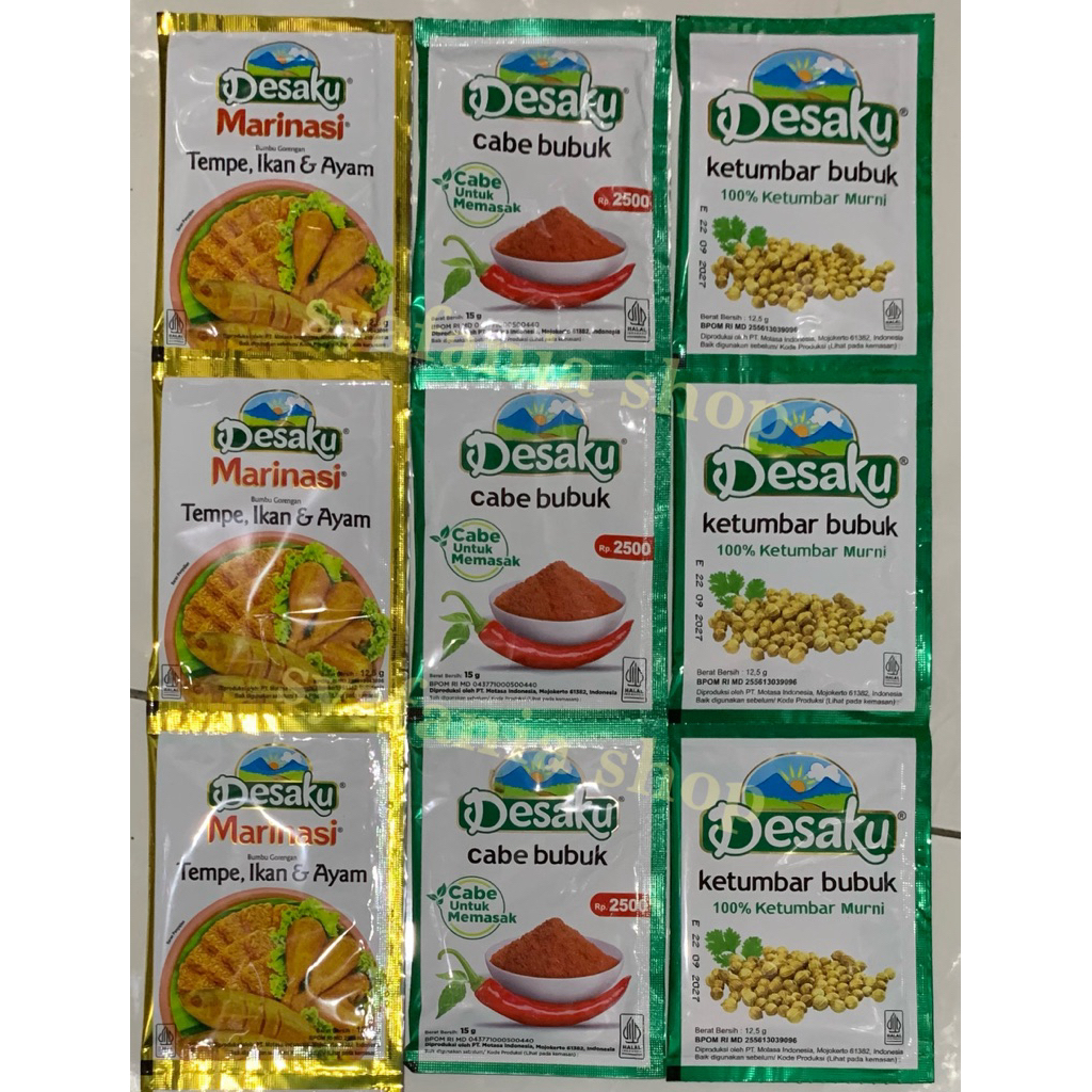

Desaku bumbu masak sachet (1 pcs)