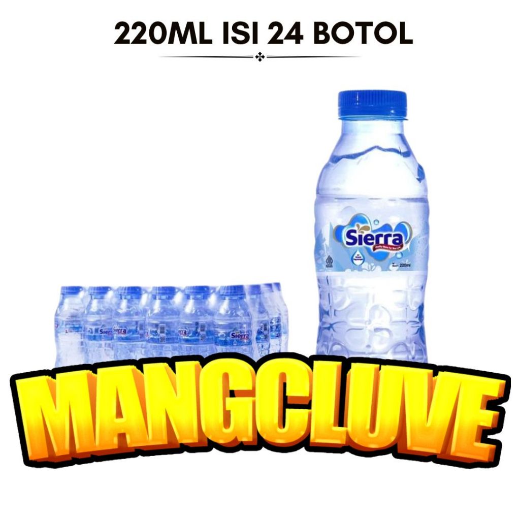 

Sierra Compact Air Mineral 220ml isi 24 botol