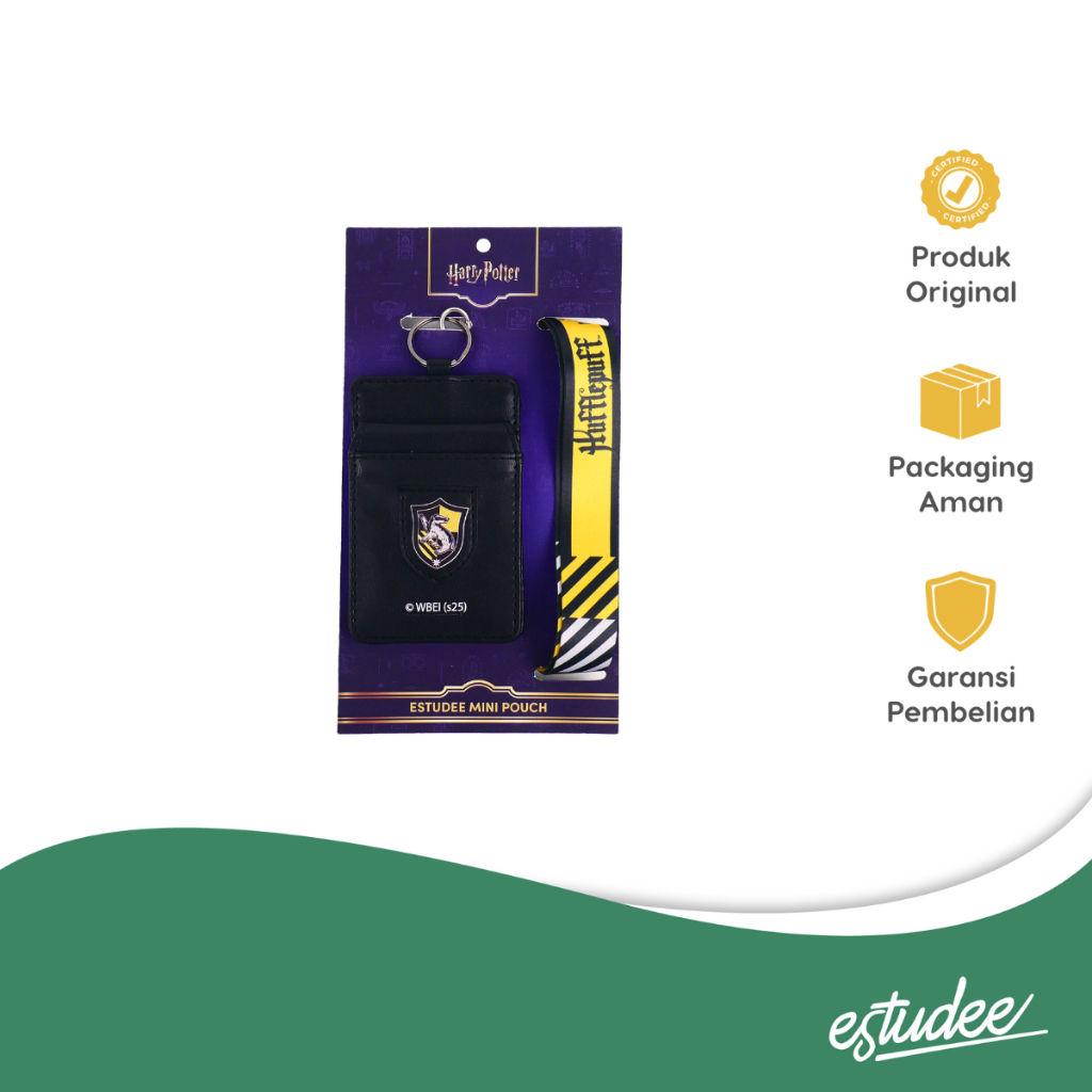 

ESTUDEE MINI POUCH + LANYARD HARRY POTTER HUFFLEPUFF