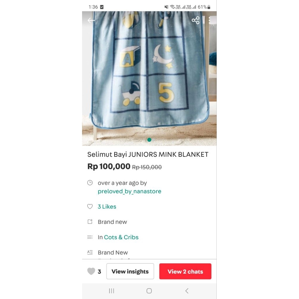 Selimut Bayi JUNIORS