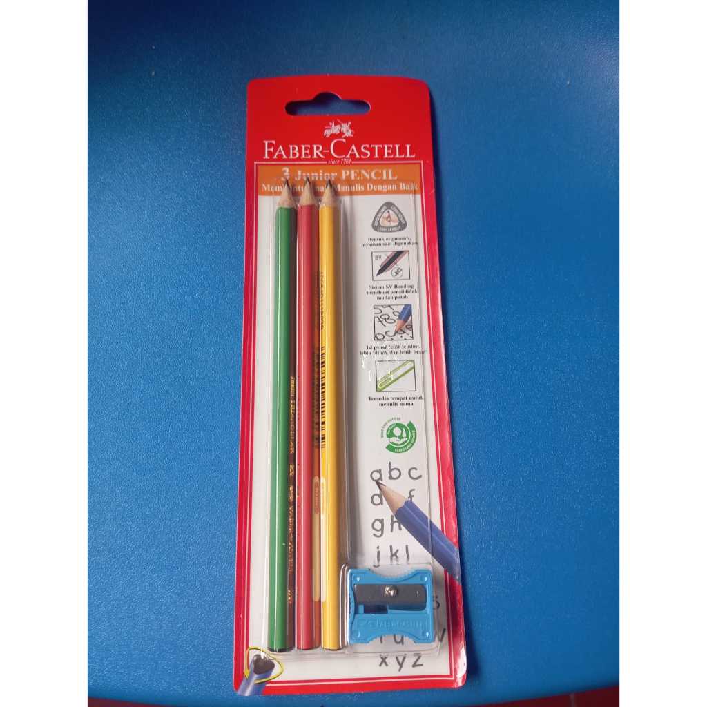 

Faber Castell Junior Grip Black Pencil 1set