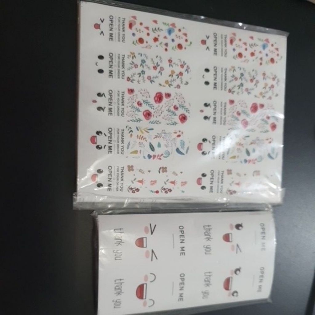 

Sticker Label Thank You isi 10 pcs