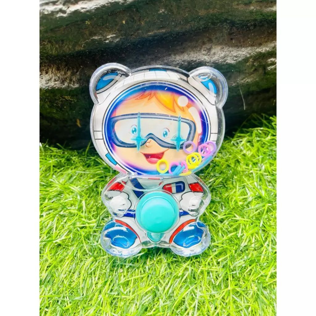 Mainan Anak Air Ring Gambar Astronot / Mainan Jadu Gembotl Anak / Mainan Gembot Jadul