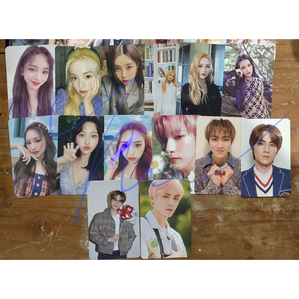 (CLEARANCE SALE)Various Group Dreamcatcher Kep1er Aespa Nct Dream WayV Photocard Pc Album Event Renj