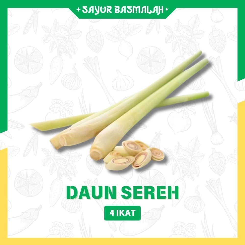 

Daun Sereh / Serre 4 Ikat - Sayur Basmalah