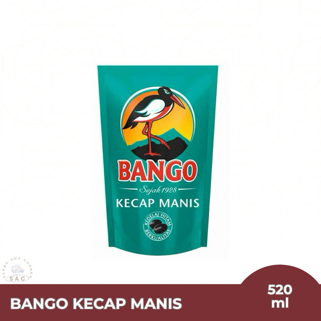 

Kecap Manis Bango Kemasan 520ml