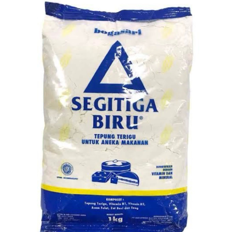 

Tepung Segitiga Biru Kemasan 1kg