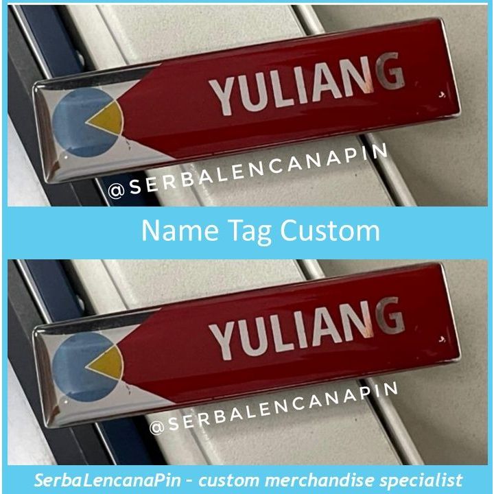 

Name Tag Custom Azko Ace Hardware Kawan Lama (Bisa Pesan Satuan) Dasar Merah Hitam Biru Kuning Hijau Abu Putih Orange