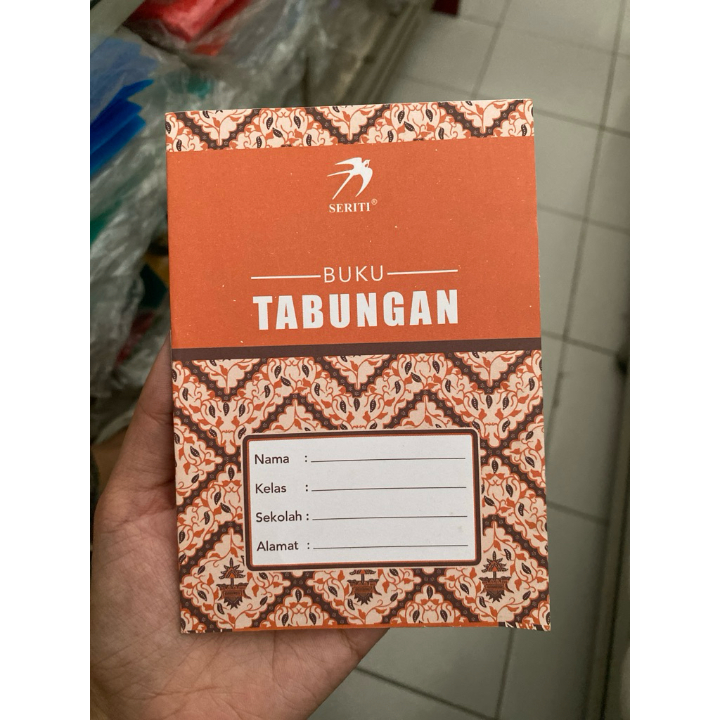 

Buku Tabungan SD Merk Seriti