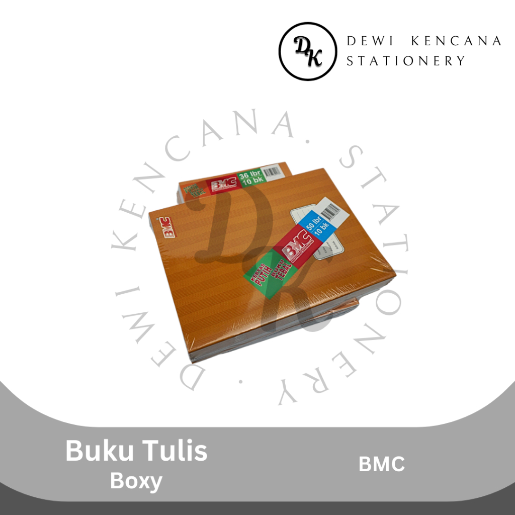 

BMC Buku Tulis Sampul Coklat Boxy 36 Lembar dan 58 Lembar