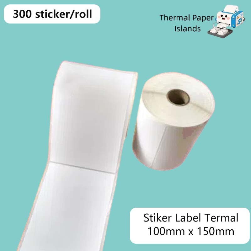

Stiker Label Termal / Kertas Thermal 100x150mm / Kertas Sticker Thermal / Stiker Label Kode Batang